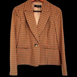 Kasper Houndstooth Blazer - 8